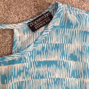 Papermoon for Stitch Fix Blue Blouse